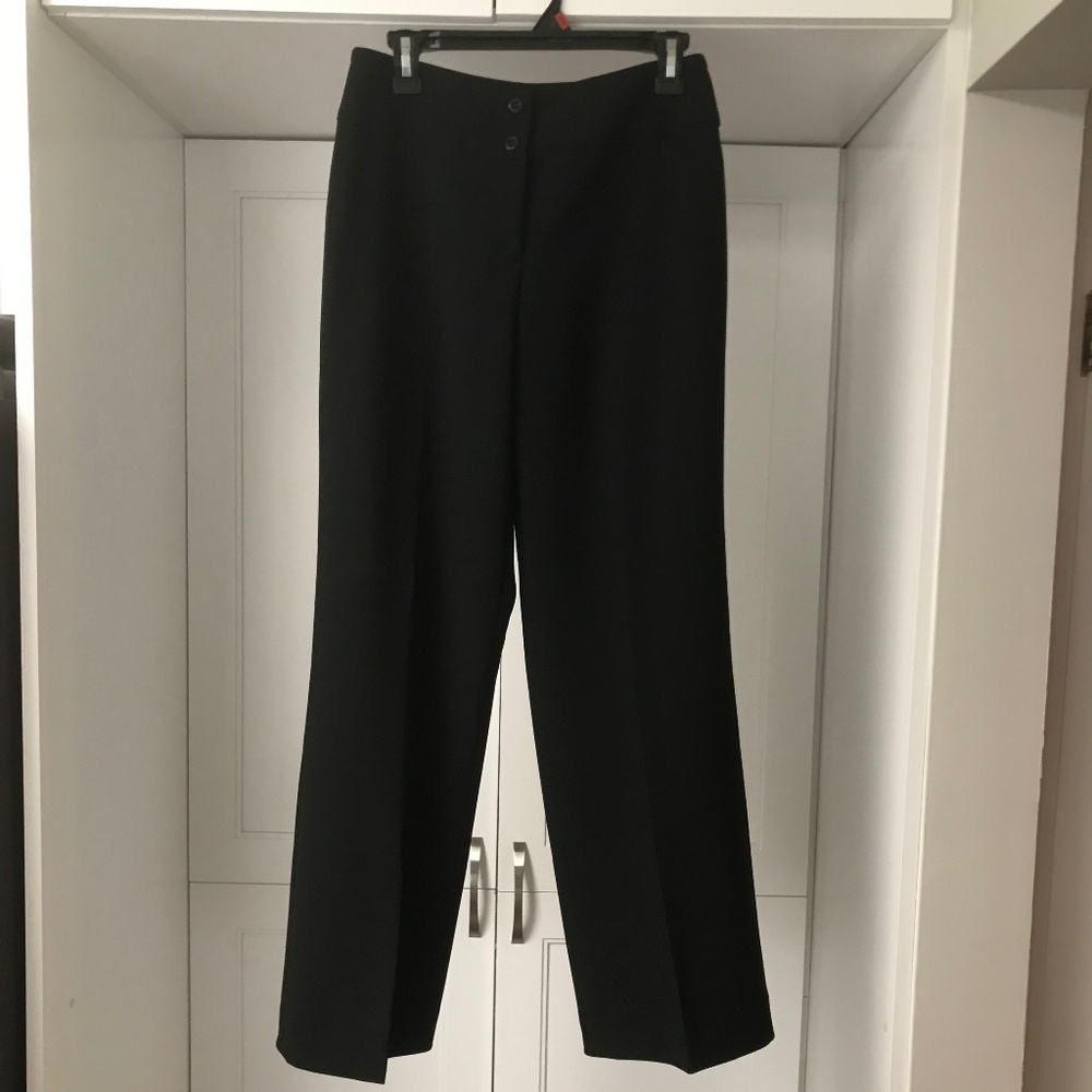 Jones of New York Women’s 6 Black Wide Leg High Waist Fully Lined Pants /Slacks